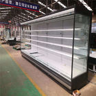 Bebida y verdura abiertas comerciales de Multideck Front Display Chiller Cabinet For del refrigerador vertical del supermercado