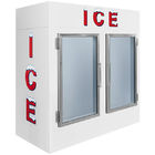 La puerta doble interior refrigeró el congelador empaquetado almacenamiento del compartimiento del almacenaje del hielo