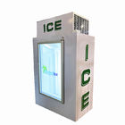 La conservación en cámara frigorífica de la puerta de cristal del CE empaquetó los contenedores de almacenamiento grandes del hielo del aislamiento de la energía de hielo del congelador profundo del cubo