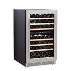 Refrigerador permanente libre del refrigerador del vino del compresor del sótano del vino tinto de la zona dual del refrigerador eléctrico