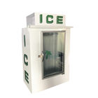La gasolinera interior del refrigerador comercial del hielo de R404a empaquetó el compartimiento del almacenaje del hielo