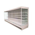 Refrigerador abierto del supermercado/refrigerador vertical comercial de la cortina de aire del refrigerador