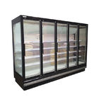 Tipo comercial refrigerador abierto enfriado vertical de la fractura de la refrigeración del supermercado del gabinete de exhibición