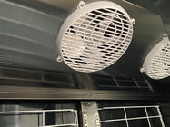 Congelador vertical del escaparate de la exhibición del helado de la puerta de cristal vertical del congelador 1200L