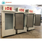 Congelador empaquetado al aire libre comercial del almacenaje del hielo, CE de enfriamiento del congelador del cubo de hielo de la fan