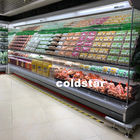 Tipo abierto refrigerador vegetal del refrigerador de la exhibición de la leche del supermercado de la fruta
