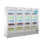 Nuevo estilo del refrigerador comercial de alta calidad del refrigerador de la exhibición de la bebida con el compresor incorporado de la marca