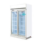 Congelador vertical modificado para requisitos particulares del supermercado para la exhibición de la comida congelada