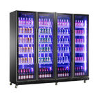 Refrigerador vertical de la bebida de la bebida del refrigerador de la cerveza del refrigerador de la exhibición del supermercado