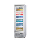 Refrigerador de enfriamiento de la bebida del refrigerador de la exhibición de la fan de la puerta del vidrio de la mercancía del supermercado