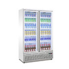 Refrigerador vertical de la bebida de la cerveza del escaparate del supermercado de la barra de hotel
