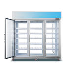 Refrigerador y congelador fríos de la bebida del colmado más fresco vertical del refrigerador de Front And Rear Open Beverage