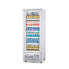 Solo congelador de refrigerador de la exhibición de la puerta Showacase vertical
