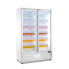1/2 / Un refrigerador más fresco del refrigerador de la botella de la bebida de 3/4 puertas para la tienda de C