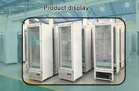 Puerta de cristal vertical del congelador de refrigerador de la exhibición del escaparate de los grados del anuncio publicitario -22
