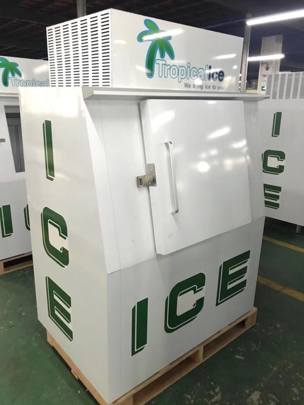 Congelador comercial del almacenamiento del cubo de hielo, un