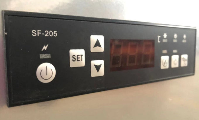 Las expendidoras automáticas heladas de la puerta sólida, automáticas descongelan el Cu 42. Pies congelador al aire libre 3 del hielo