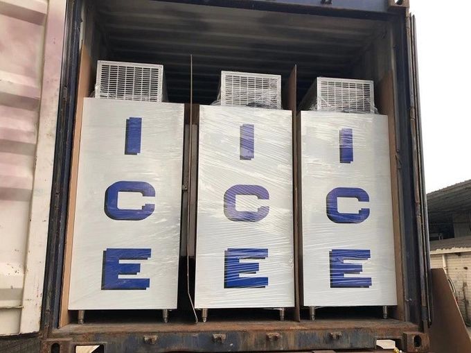 Cu 63. Pies caja de hielo comercial para el congelador interior, frío 7 del almacenamiento del bolso de hielo de la pared