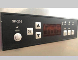 Congelador comercial de acero pintado del hielo con talla 3 superior del sistema de refrigeración del soporte OEM