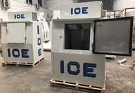 Compartimiento sólido vertical del almacenaje del hielo del congelador de la puerta del refrigerador del hielo de la gasolinera