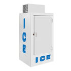 Congelador empaquetado expendidora automática al aire libre sólida del almacenaje del hielo del hielo de la puerta