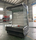 Refrigerador delantero de la cubierta del refrigerador abierto del refridge de la exhibición de Multideck