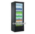 Vitrina de cristal de la puerta de los refrigeradores del refrigerador comercial vertical al por mayor de los refrigeradores