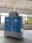 congelador al aire libre del almacenamiento del bolso de hielo seco de la gasolinera