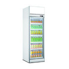 un refrigerador más fresco de la sola de la puerta 450L de la exhibición bebida comercial vertical del refrigerador