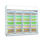 Refrigerador vertical comercial de la exhibición de la bebida de la energía del monstruo del refrigerador de la exhibición de la cerveza del congelador