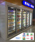 Paseo en cámara fría de la bebida de Bever del refrigerador de la exhibición del refrigerador frío de la exhibición