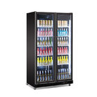 Refrigerador de cristal comercial vertical de la cerveza de la bebida del refrigerador de la exhibición de la puerta
