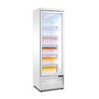 refrigerador de cristal de la botella de la bebida del refrigerador de la puerta del refrigerador vertical de la exhibición del supermercado 450L