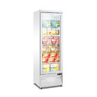 refrigerador vertical de la botella del congelador de cristal de la puerta del supermercado 450L