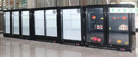 Refrigerador trasero de acero inoxidable de la exhibición de la cerveza de la barra para la barra y el hotel