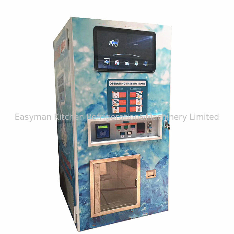Congelador de hacer hielo automático del almacenamiento del servicio 3P 3500w del uno mismo