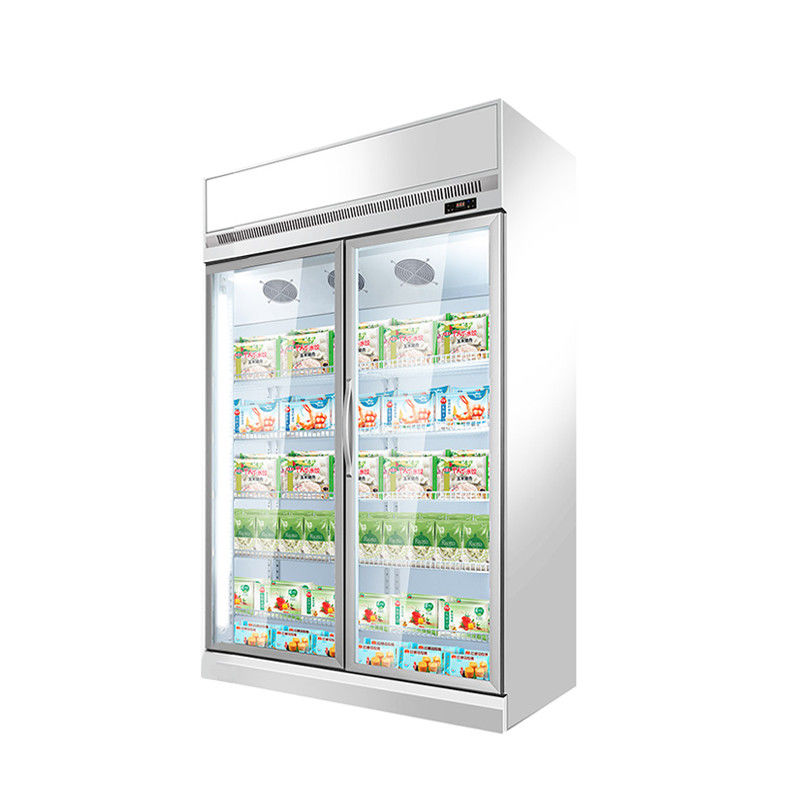 Solo refrigerador frío de la exhibición de la bebida del equipo de refrigeración de la temperatura de la capacidad grande